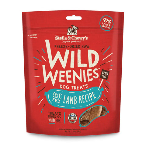 Stella & Chewy’s Grass-Fed Lamb Wild Weenies (3.25 oz)