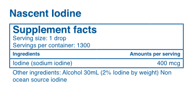 Truehope Nascent Iodine Advanced (30ml)