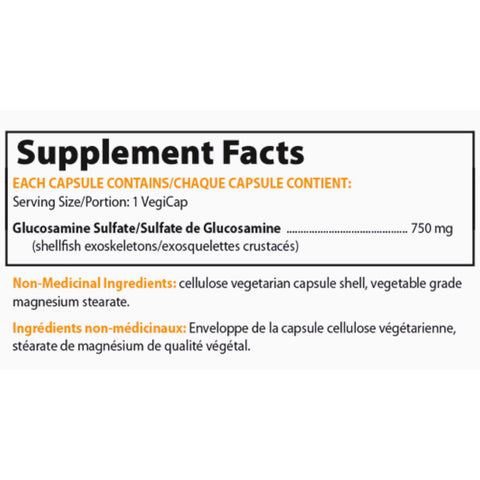 Alora Naturals Glucosamine Sulfate - 750mg (90 VegCaps)