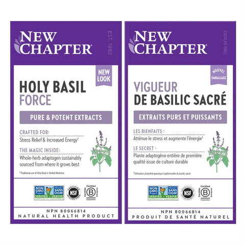 New Chapter Holy Basil Force (60 Caps)