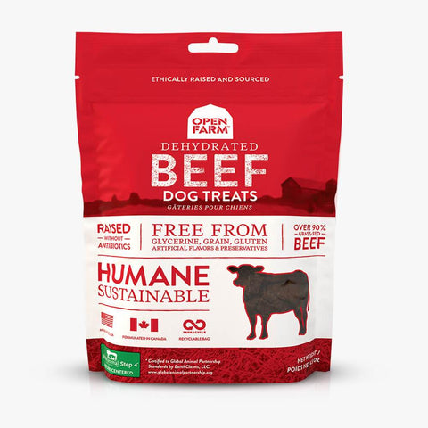 Open Farm Dehydrated Grass-Fed Beef Treats (4.5 oz)