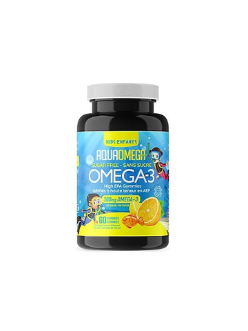 AquaOmega High EPA Kids Gummies (60gummies)