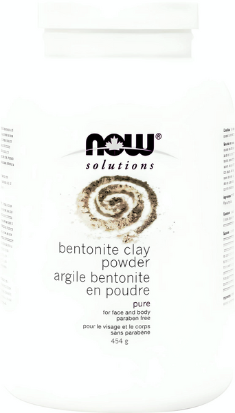 NOW Solutions Bentonite Clay Powder (454g)