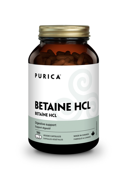 Purica Betain HCL (180 Veg Caps)