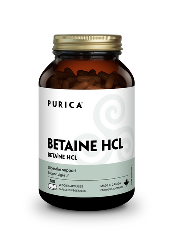 Purica Betain HCL (180 Veg Caps)
