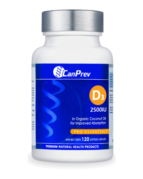 CanPrev D3 2500IU Softgels