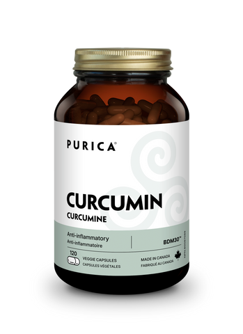 Purica Curcumin Extra Strength - powered by BDM30 (120 VCaps)