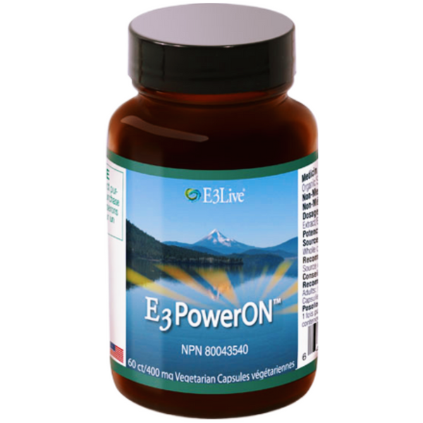 E3Live PowerON 400mg - 60 Veggie Caps