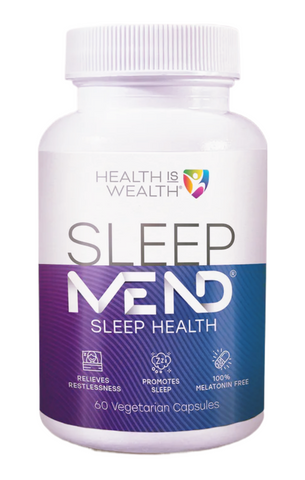 Health is Wealth SleepMEND Sleep Health 60 Veggie Caps