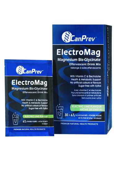 CanPrev ElectroMag Effervescent Drink Mix 30 Packets