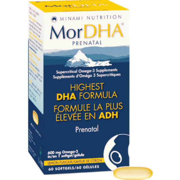 Minami Nutrition MorDHA Prenatal (60 softgels)