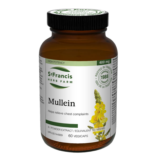 St. Francis Herb Farm Mullein (60 Veg Caps)