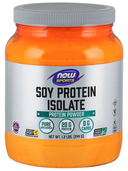 NOW Sports Soy Protein Isolate - 544g