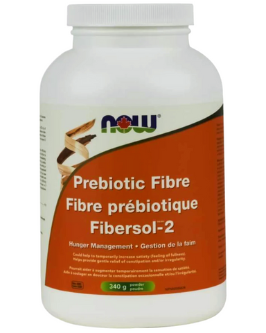 NOW Prebiotic Fibre with Fibersol 340g - Expires July 2024