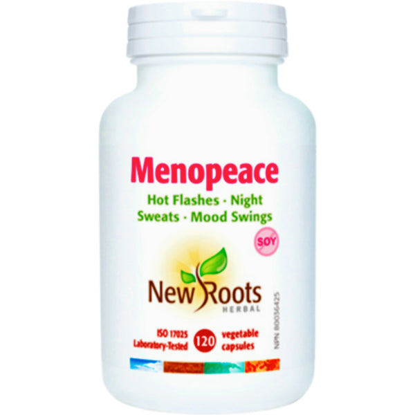 New Roots Herbal Menopeace 120 VegCaps - Expires December 2026