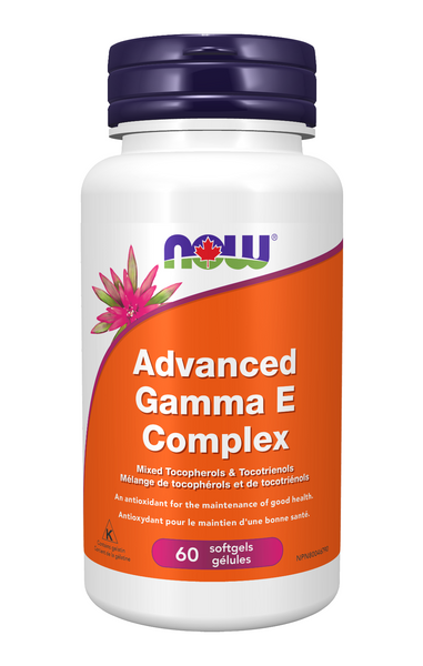 Now Advanced Gamma E Complex 60 Softgels