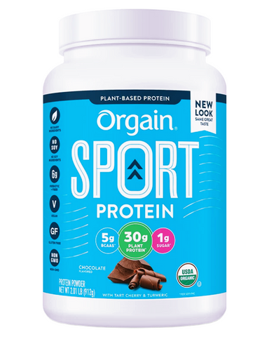 Orgain Inc. Organic Plant Based Sport Protein Chocolate 912g