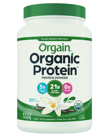 Orgain Inc. Organic Plant Based Protein Powder Vaniila Flavor 920g