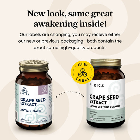 Purica Grapeseed Extract (120 Veg Caps)