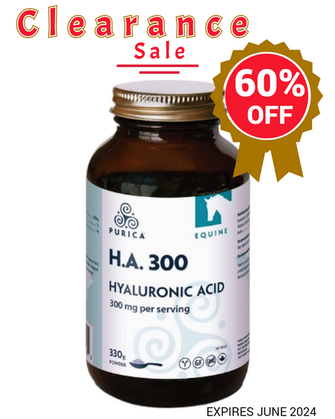 PURICA Equine Hyaluronic Acid 330g - Expires June 2024