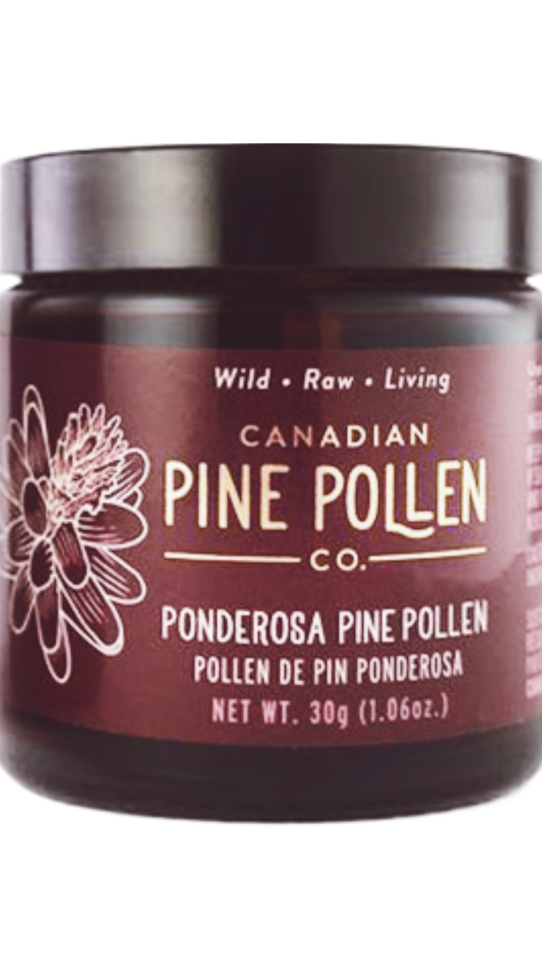 Pure pine pollen -  Canada