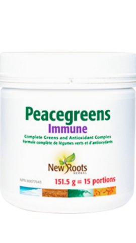 New Roots Peacegreens Immune (151.5g Powder)