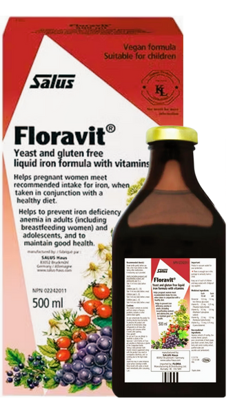 Salus Floravit Yeast and Gluten Free Liquid Iron Formula