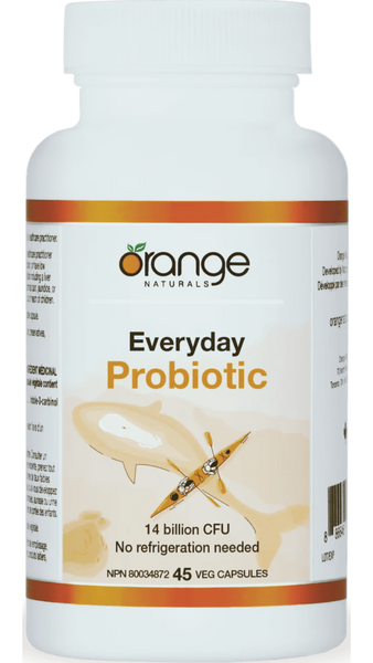 Orange Naturals Everyday Probiotic (45 VegCaps)