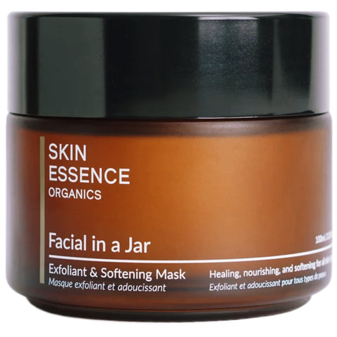 Skin Essence Organics Facial in a Jar - Exfoliant & Softening Mask (50ml/1.69 oz)