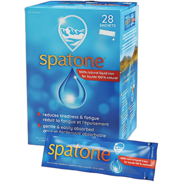 SpaTone Liquid Iron Supplement, 28 Sachets
