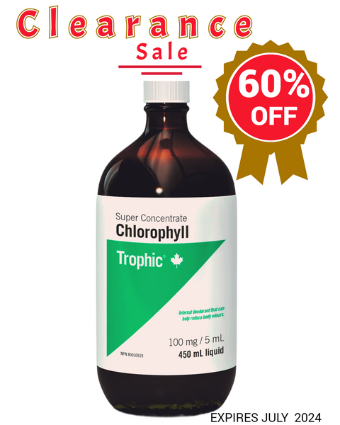 Trophic Chlorophyll Liquid - Expires July 2024