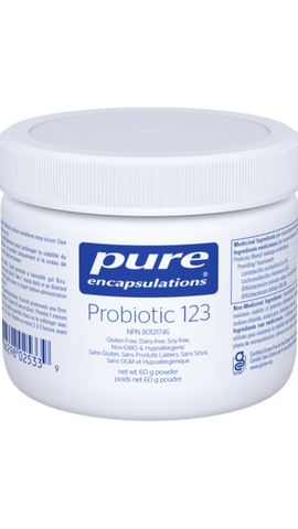 Pure Encapsulations Probiotic 123 (80 g)