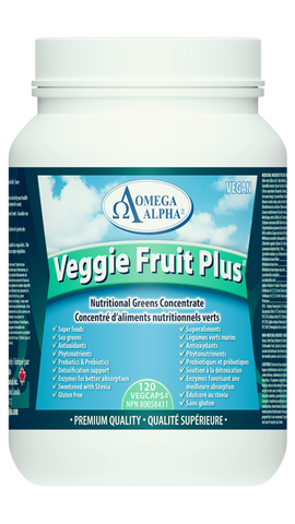 Omega Alpha Veggie Fruit Plus (120 caps)