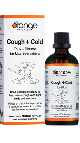 Orange Naturals Cough+Cold for Kids Tincture 100ml