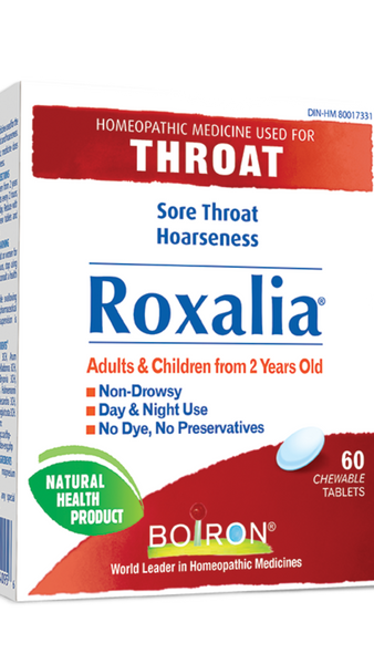 Boiron Roxalia Sore Throat 60 Tablets
