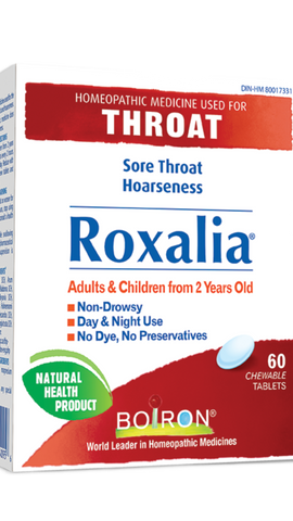 Boiron Roxalia® Sore Throat (60 Tablets)