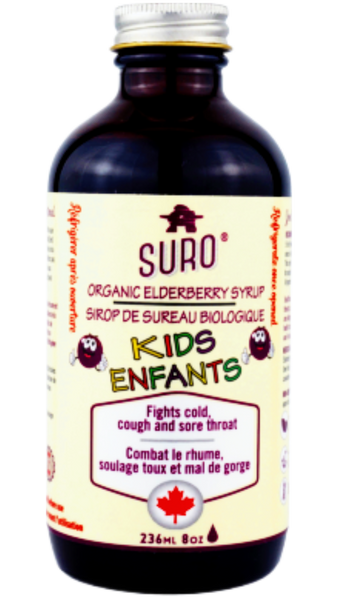 Suro Organic Elderberry Syrup for Children 236ml