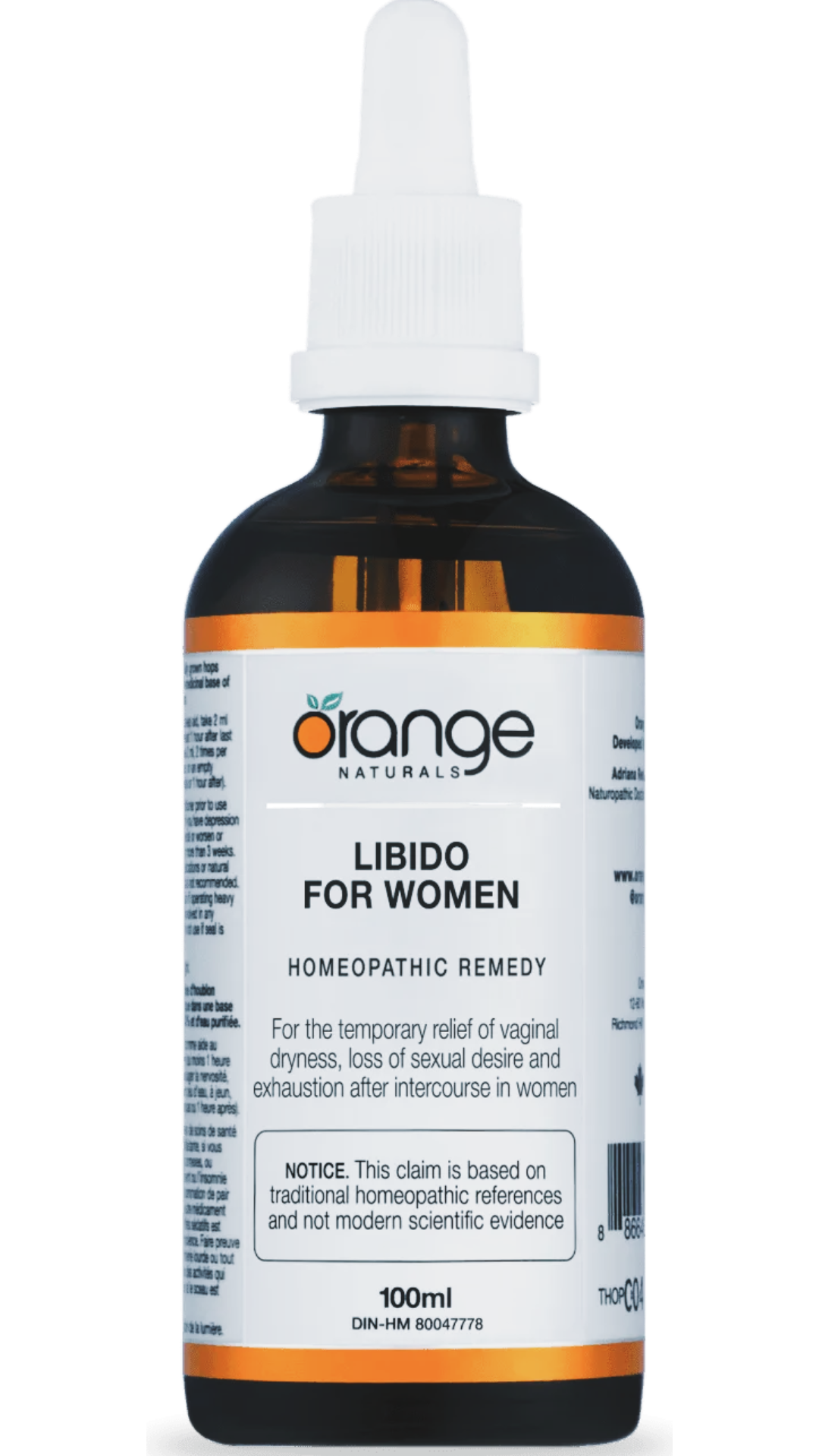 Orange Naturals Libido for Women Homeopathic Natural Health Garden