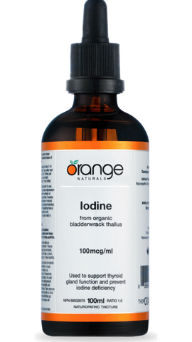 Orange Naturals Iodine Tincture (100ml)