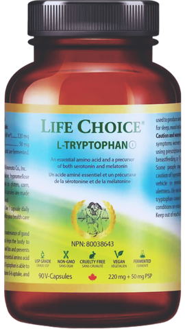 Life Choice L-Tryptophan + Vitamin B6 (60 VegCaps)