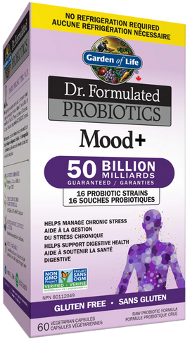 Garden of Life Dr. Formulated Probiotics Mood+ (60 Vcaps)