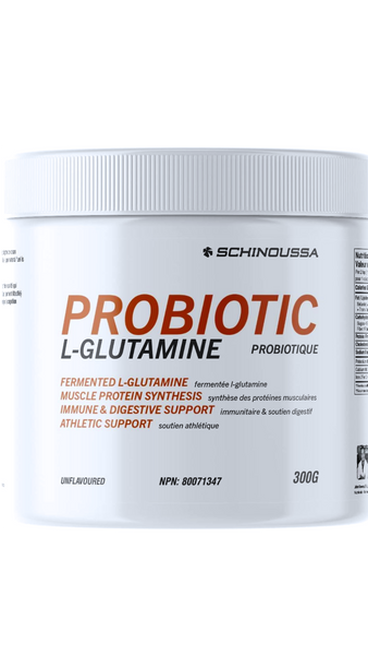 Schinoussa Fermented L-Glutamine with Probiotics 300g powder