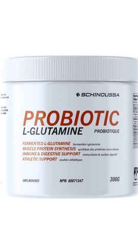 Schinoussa Fermented L-Glutamine with Probiotics (300g powder)