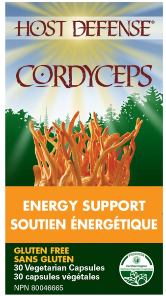 Host Defense Cordyceps - For Energy Support in VegCaps