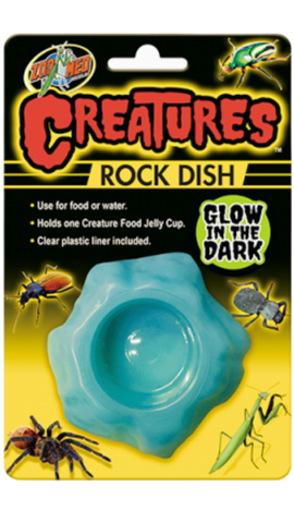 Zoo Med™ Creatures™ Rock Dish Glow In The Dark