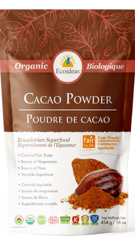 Ecoideas Organic Fair Trade Cacao Powder