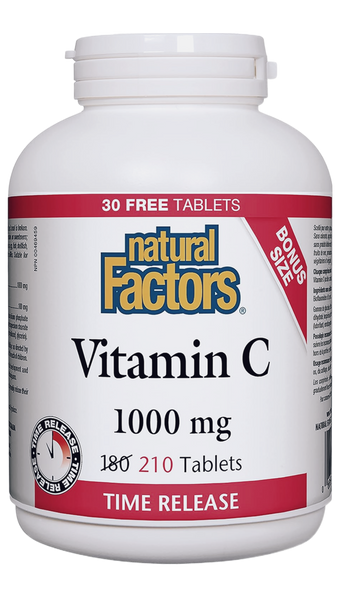 Natural Factors Vitamin C 1000 mg Plus Bioflavonoids & Rosehips