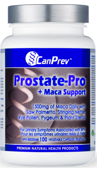 CanPrev Prostate-Pro + Maca Support (100 VegCaps)