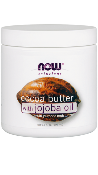 NOW Solutions Cocoa Butter with Jojoba Oil (192mL)