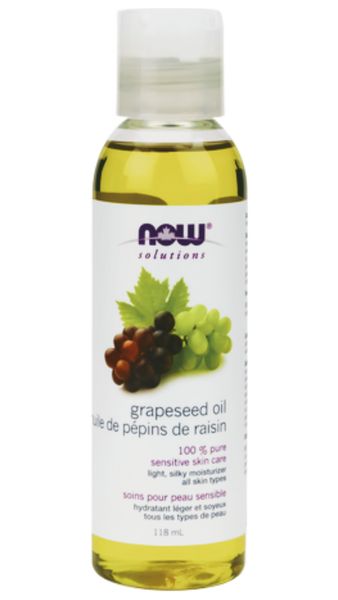 NOW Foods Pure Grape Seed Oil  (118ml)